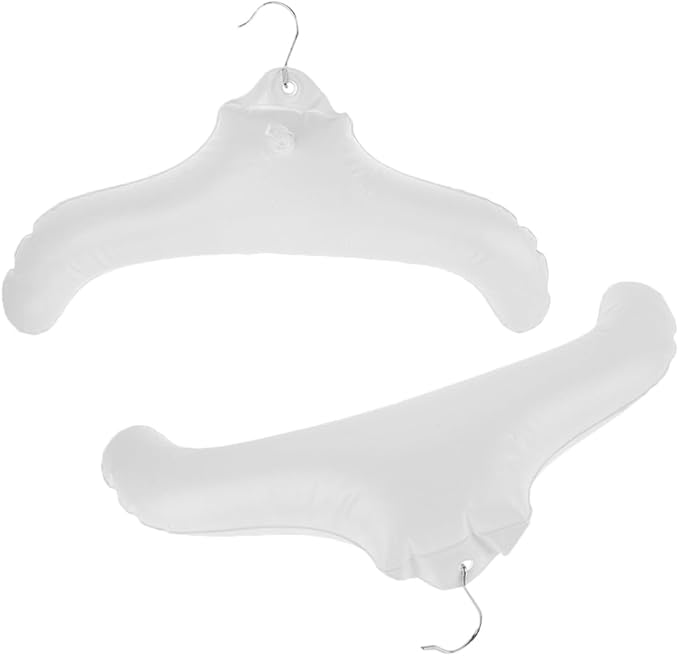 Inflatable Clothes Drying Rack Portable Foldable Travel Hanger with Strong Hook Space-Saving Design for Home and Outdoor Use
