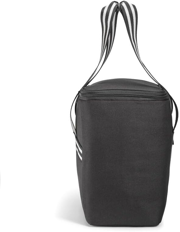Rachael Ray Field Tote - Soft Sided Zippered Cooler Bag, Insulated & Leak Proof Grocery Bag, Portable Travel Cooler, Hot or Cold Carrier, Black