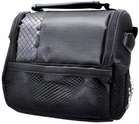 Small Padded Camera Bag with Shoulder Strap – Compact DSLR & Mirrorless Camera Carrying Case, Lightweight Protective Crossbody Case