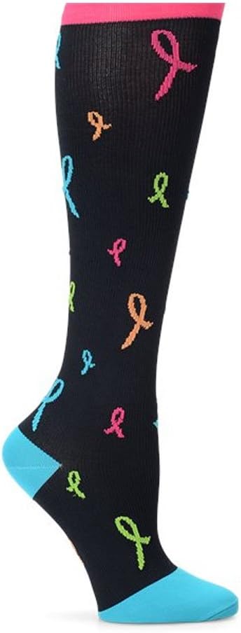 Nurse Mates Women's Calf Socks | 12-14 mmHg Compression | Superior Support & Comfort | 1 Pair