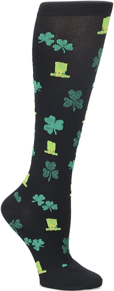 Nurse Mates Women's Calf Socks | 12-14 mmHg Compression | Superior Support & Comfort | 1 Pair