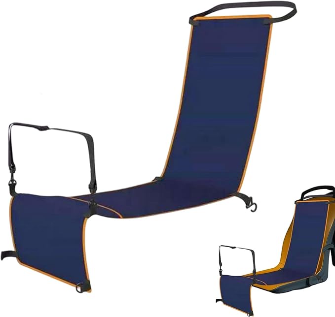 Airplane Foot Hammock for Adults, Travel Footrest Seat Extender Mat for Men, Women, and Teens, Ideal for Long Flights, Bus, Car, Train Trips, Relaxing Sleep, and Comfortable Travel Anywhere