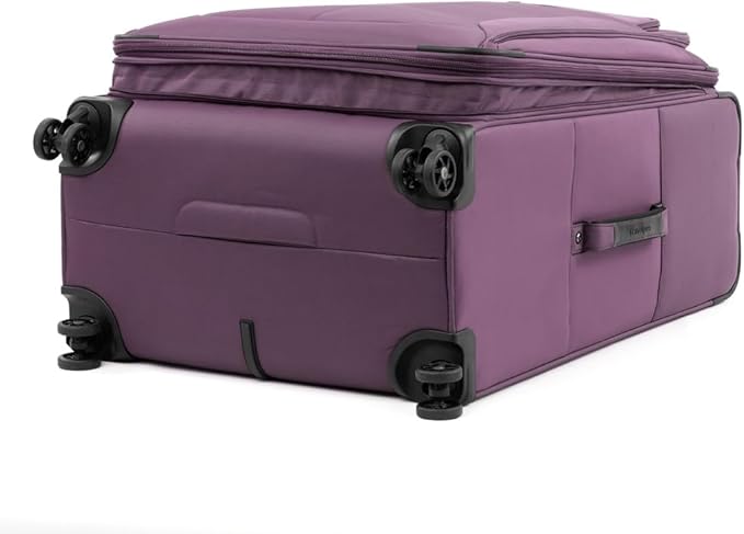 Travelpro Tourlite Softside 2-Piece Set, Expandable Luggage, 4 Spinner Wheels, Lightweight Suitcase, 21" Carry-On, 29 Check Large, Deep Purple