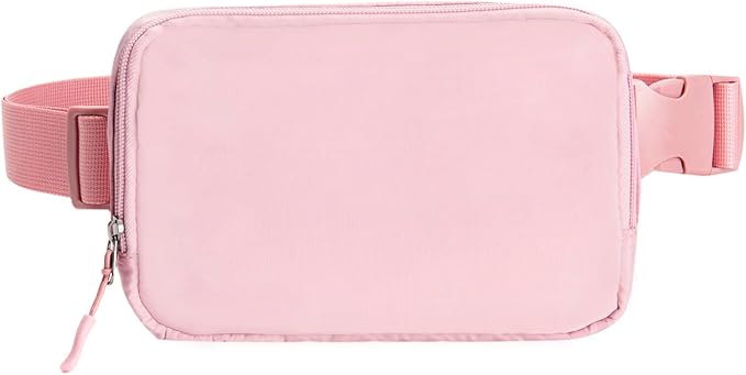 Belt bag Fanny pack crossbody bags for women Everywhere belt bag (pink)