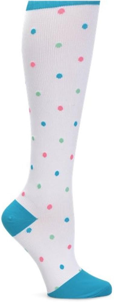 Nurse Mates Women's Calf Socks | 12-14 mmHg Compression | Superior Support & Comfort | 1 Pair