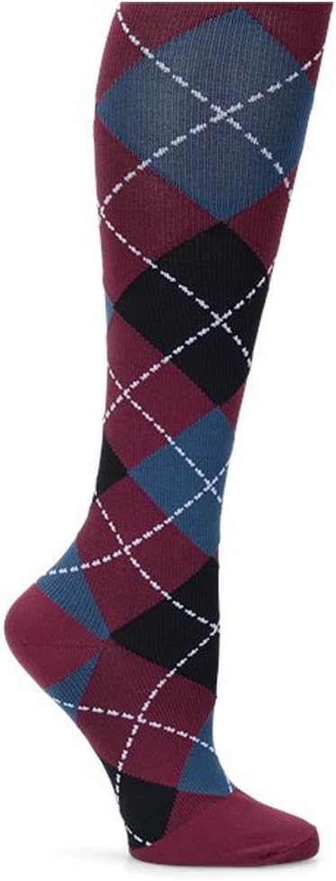 Nurse Mates Women's Calf Socks | 12-14 mmHg Compression | Superior Support & Comfort | 1 Pair