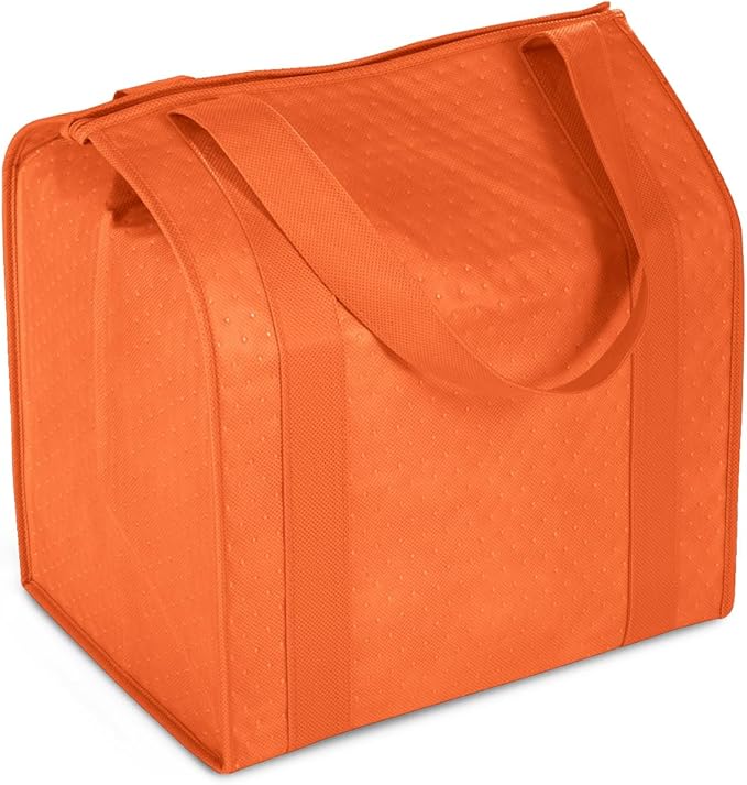 Mediz Hannah Direct Large Capacity Heavy Duty Insulated Smart Shopping Bag - Strong Reusable Grocery Tote 2 Pack