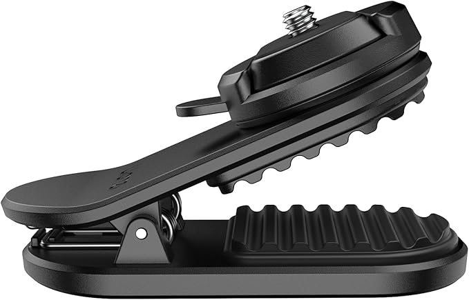 ULANZI CK02 Cka Quick Release Camera Backpack Mount Clip, Magnetic Mount Stand with Standard 1/4" Thread for GoPro Hero, Insta360, DJI Osmo, Action Cameras, Smartphones