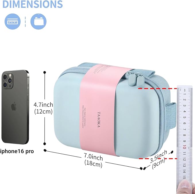 Digital Camera Case, Protective & Lightweight Camera Case with 3 Carrying Ways, Waterproof & Shockproof Small Camera Bag