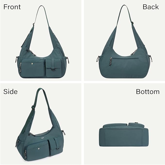 CLUCI Travel Purses for Women, Waterproof Nylon Crossbody Bags for Woman Trendy, Anti Theft Shoulder Handbags for Ladies