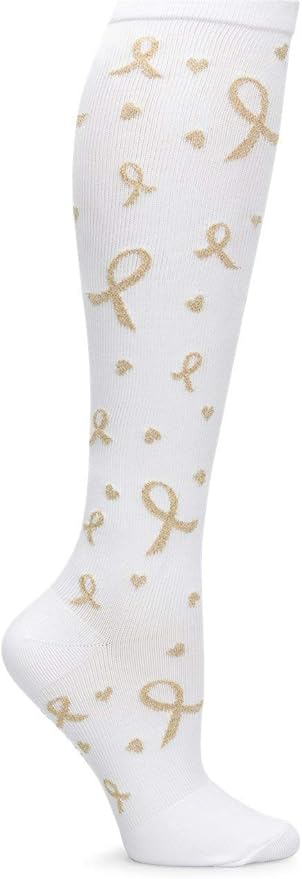 Nurse Mates Women's Calf Socks | 12-14 mmHg Compression | Superior Support & Comfort | 1 Pair