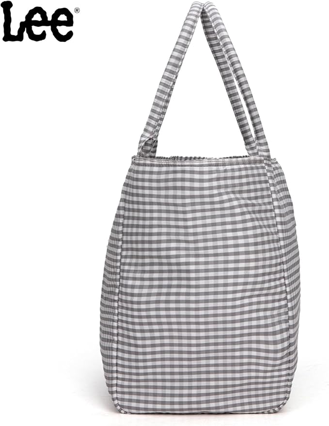 Montana West x Lee Extra Large Soft Cotton Tote Bag for Women Thick Lightweight Shoulder Bag Reusable Grocery Bag