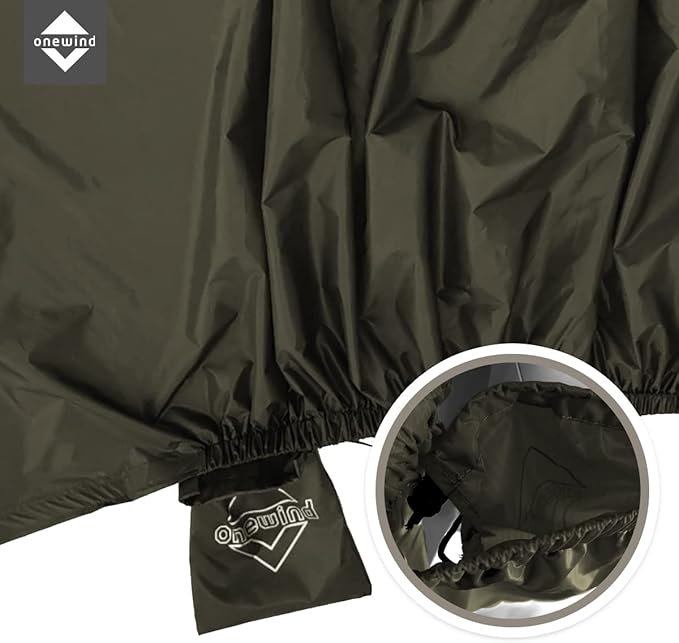 onewind Rain Skirt, Half Poncho Waterproof Ultralight Nylon Rain Kilt Windproof Rainwear Liner for Riding Camping Hiking