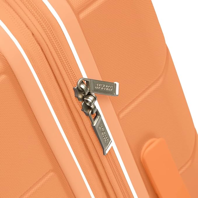 American Tourister Stratum 2.0 Hardside Expandable Luggage with Spinners, Papaya, 2PC SET (Carry-on/Medium)