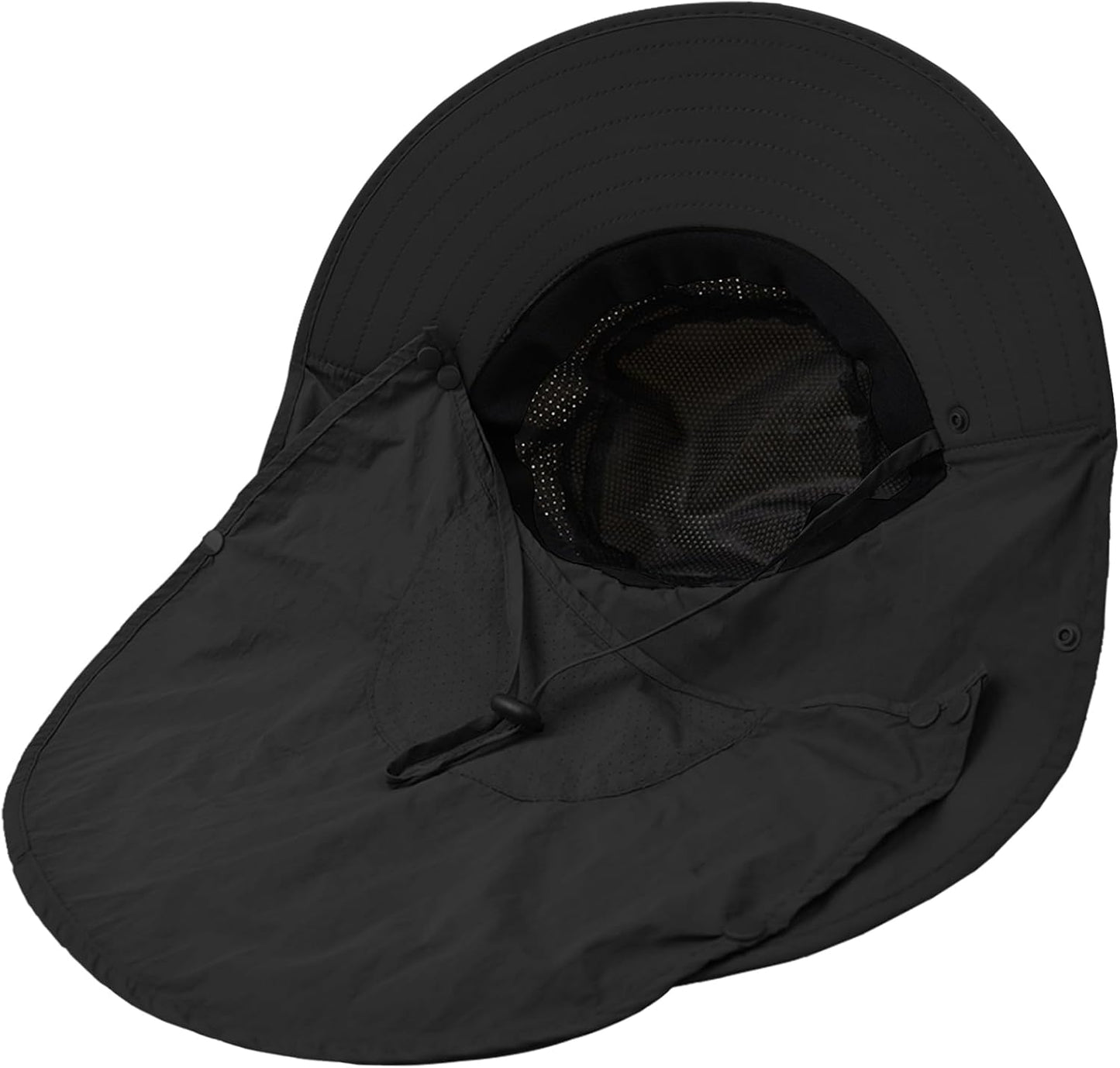 Sun Hat for Men Women with Neck Flap,UPF 50+ UV Protective Hiking Fishing Hats,Wide Brim Sun Hat for Women&Men