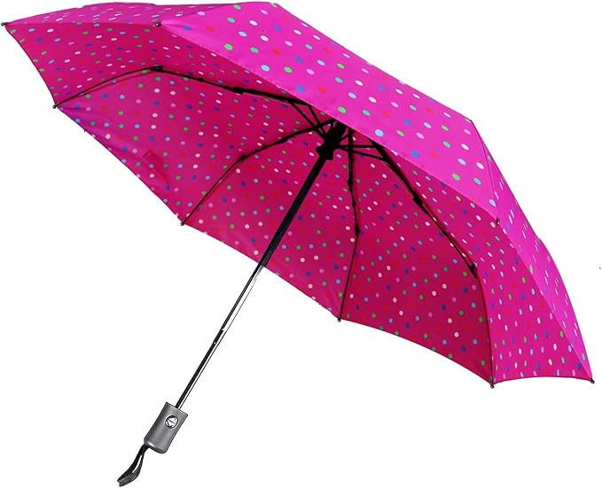 MRTLLOA 42/49 Inch Compact Travel Essentials Umbrella for Rain, Lightweight, Portable, Automatic, Strong, Waterproof Folding Umbrellas for Women, Men and Teenagers