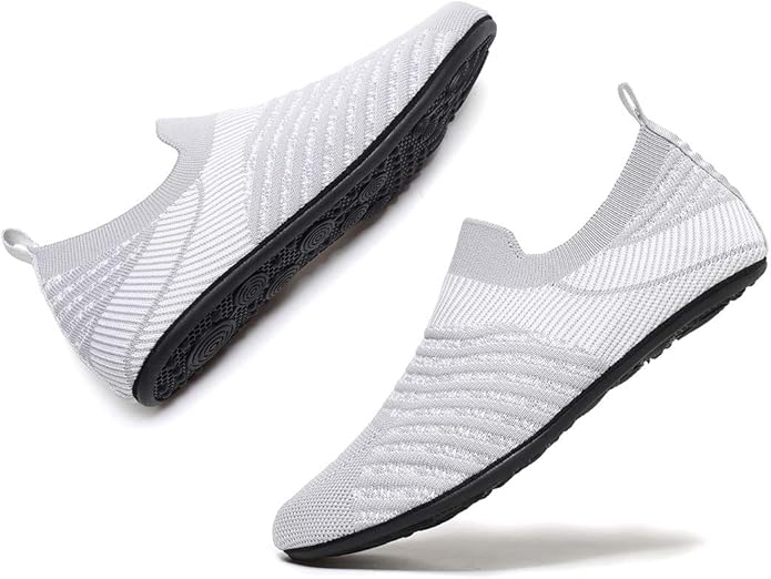 ditont Non-Slip Indoor House Slippers Lightweight Comfortable Grip House Home Shoes for Men Women