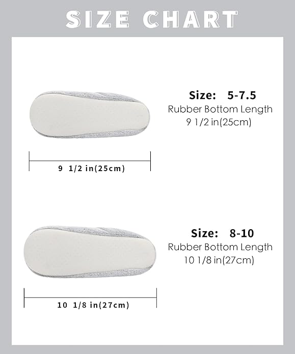DICUIRD Women's Ballerina Slippers Lightweight House Slippers with Stretchable Heel Design
