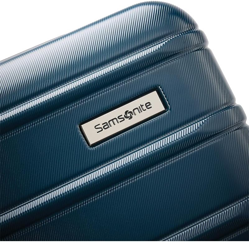 Samsonite Omni 2 Hardside Expandable Luggage with Spinner Wheels, 2-Piece Set (19/28), Nova Teal
