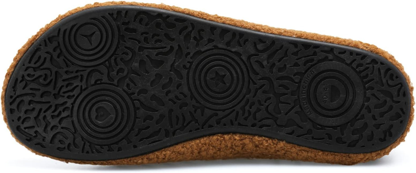 Scurtain Unisex Adults Rubber Sole Slippers