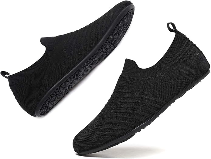 ditont Non-Slip Indoor House Slippers Lightweight Comfortable Grip House Home Shoes for Men Women