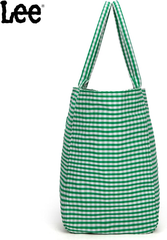 Montana West x Lee Extra Large Soft Cotton Tote Bag for Women Thick Lightweight Shoulder Bag Reusable Grocery Bag