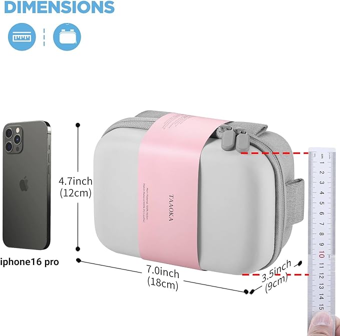 Digital Camera Case, Protective & Lightweight Camera Case with 3 Carrying Ways, Waterproof & Shockproof Small Camera Bag