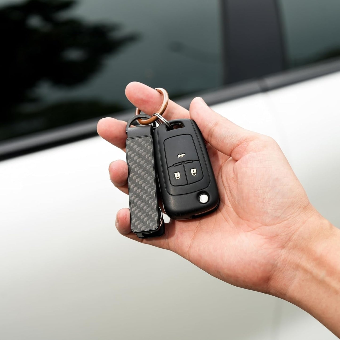 Metallic Key Organizer - Aluminum Key Organizer holder, Minimalist Innovative Keychain.