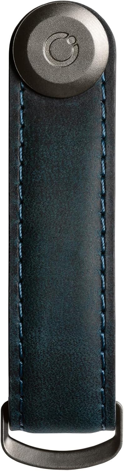 Orbitkey Crazy Horse Leather Key Organizer | Quiet Profile | Holds up to 7 Keys