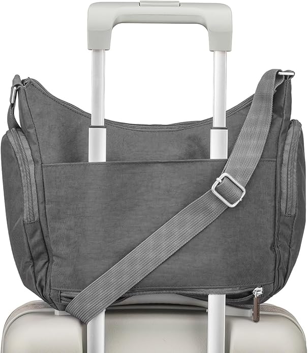 biaggi Flexmates Convertible Anti-Theft Crossbody Bag for Women | Lightweight On-The-Go Travel Organizer, RFID Blocking