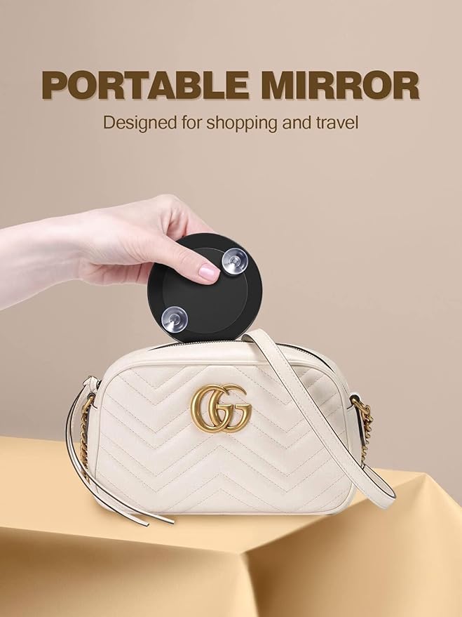 40X Magnifying Mirror with 2 Suction Cups, 3.5 inches Magnified Makeup Mirror and Slant Tweezers,Black,1PC