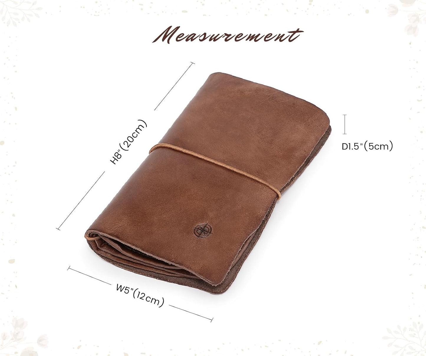 Genuine Leather Nomad Organizer Travel Wallet | Women's Wallet Clutch Passport Holder