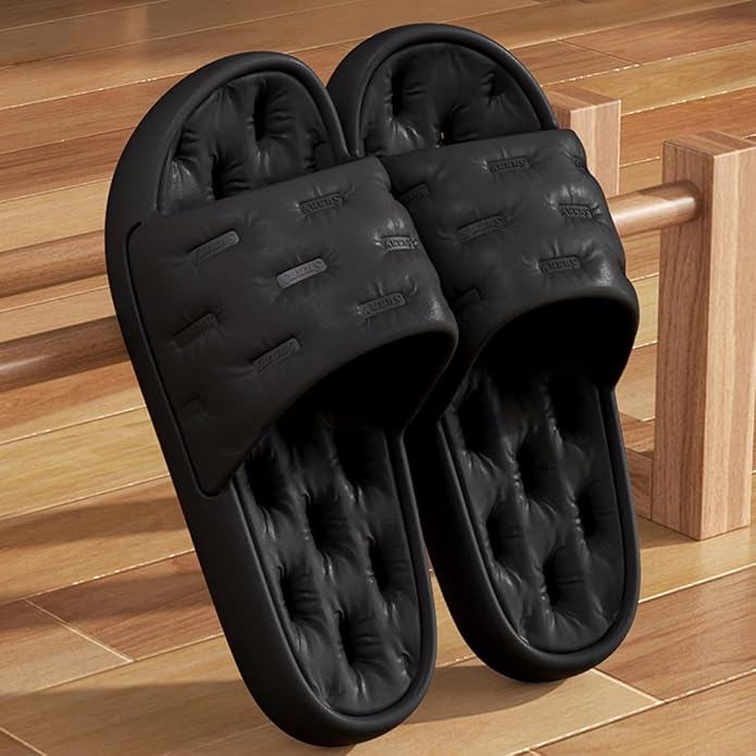 Shower Shoes for Women and Men Quick Drying Non-Slip Pool Slides Comfortable College Dorm Slippers Lightweight Beach Sandals with Drain Holes