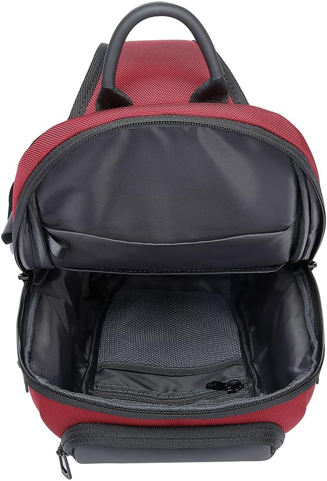 BANGE Men's Crossbody Backpack - Waterproof Shoulder Bag for Travel, Hiking & Daily Commute