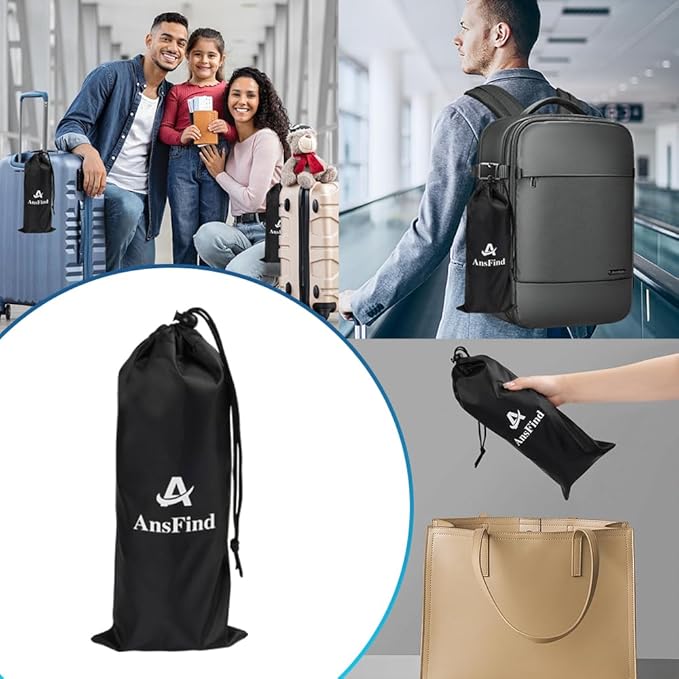 Foot Hammock for Plane Travel, Upgraded Wide Airplane Foot Hammock with Detachable Hardboard, Portable Footrest for Air Travel Essentials Long Flights Flying, Adjustable Foot Rest Leg Hammock