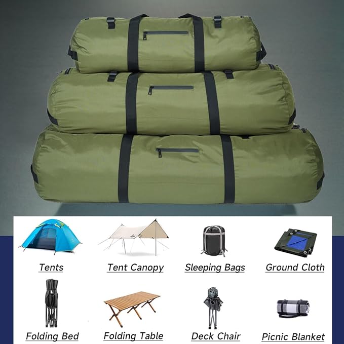 Arxus Duffle Bag for Travel 30L/50L/90L Extra Large Luggage Heavy Duty Duffel Bat Bag for Men Sports