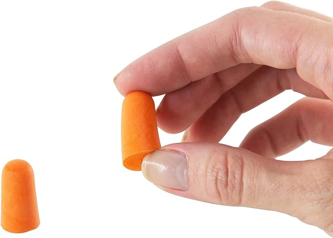 ATERET Earplugs 400 Pairs I 32db Noise Cancelling Soft Disposable Ear Plugs I Safety Hearing Protection for Travel Concert Hunting Shooting Range Work Construction