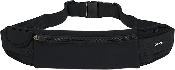The Belt of Orion Slim Travel Money Belt for Men & Women โ Anti-Theft Passport Holder Waist Pack, Low-Profile Fanny Pack for Phone, Cash & Cards (9โ ร 4โ)