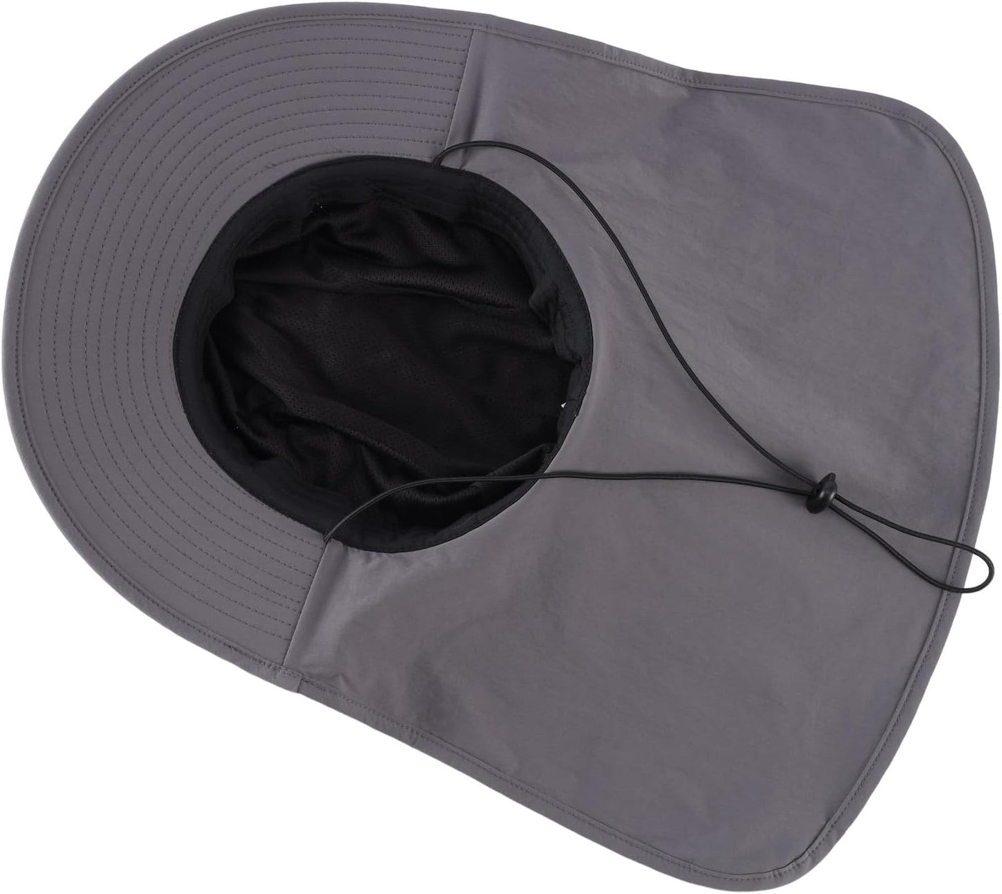 Home Prefer UPF 50+ Sun Hats for Men Women Wide Brim Fishing Hat with Neck Flap UV Protection Sunblock Safari Bucket Hat