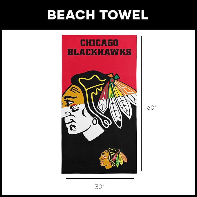 Northwest NHL Unisex-Adult Microfiber Beach Towel