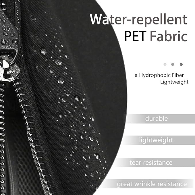 Black Fanny Pack Anti Theft for Women Men Travel, Small Belt Bag, Waist Crossbody with Adjustable Strap, Water-repellent & Lightweight, Stylish Everywhere Bag for Teens Trip, Workout, Unisex