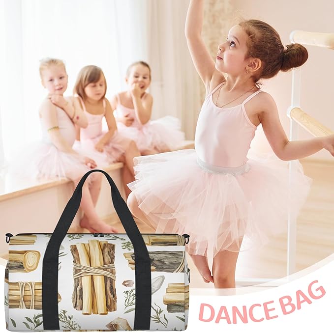 wood Travel Duffle Bag for Women Men, Overnight Weekender Bag, Carry on Tote for Sport Gym