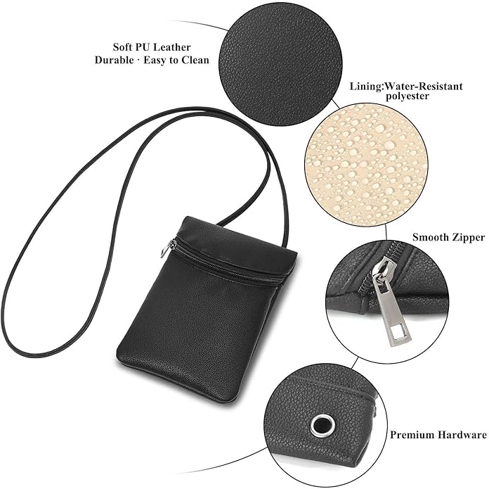 Small Crossbody Women Cell Phone Purse Wallet Bag With Shoulder Strap