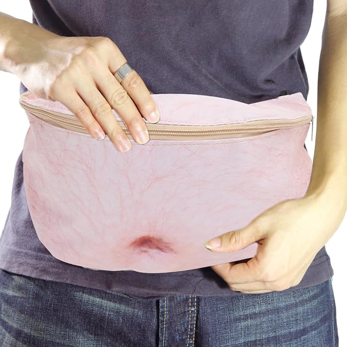 Unisex Anti-Theft Waist Bag Belly Fanny Pack 3D Printed Secure Travel Money Pocket Casual Waist Pack Holder 18.89X7.08X0.78In