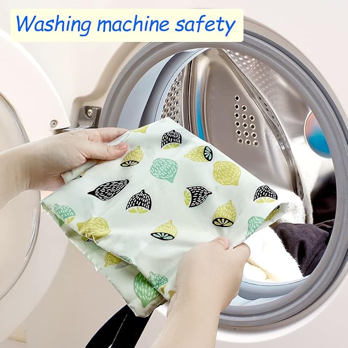 2Pcs Waterproof Reusable Wet & Dry Bag for Baby Cloth Diaper Gym Clothes Travel Bags Washable Beach Pool Swimsuits Pockets with Two Zippered Dirty Diapers Stroller Yoga Toiletries Daycare Organizer