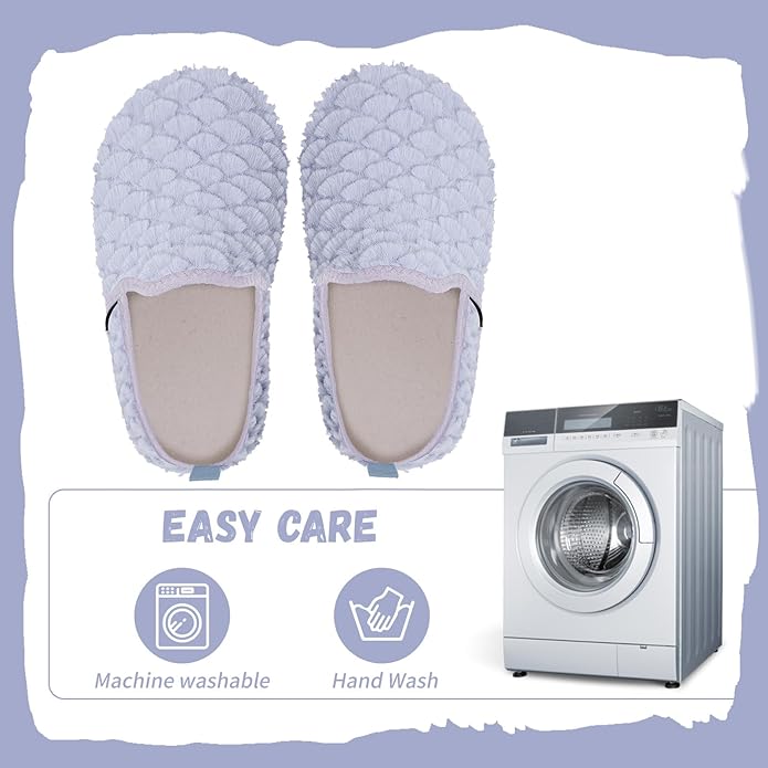 WateLves Kids Toddler Slippers Girls Boys Slip on House Shoes Lightweight Anti Slip Sock Slippers Winter Indoor Outdoor Walking Shoes