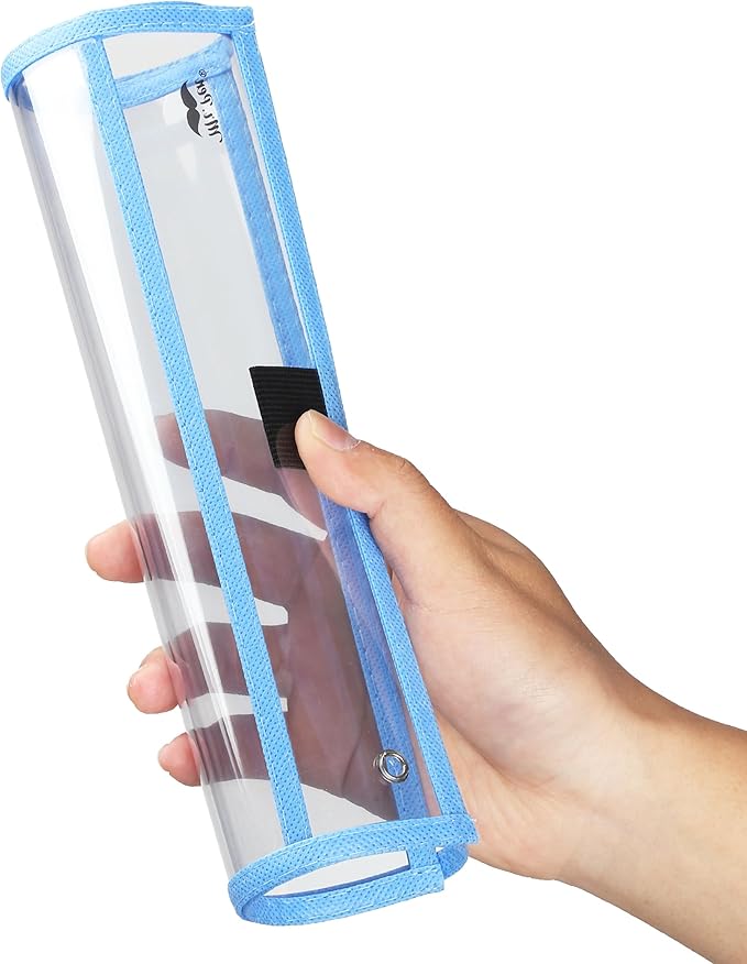 Mr. Pen- Dry Erase Pocket Sleeves, 10"x14", 6 pcs, Colorful, Plastic Sleeves for Paper 8.5x11, Dry Erase Sheet Protectors