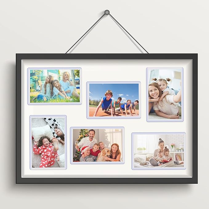 Outus 4 x 6 Inches Acrylic Photo Holder Rigid Plastic Baseball Card Pocket Protector Clear Acrylic Sleeve Sheet Protector for Sport Card & Photo(15 Pieces)