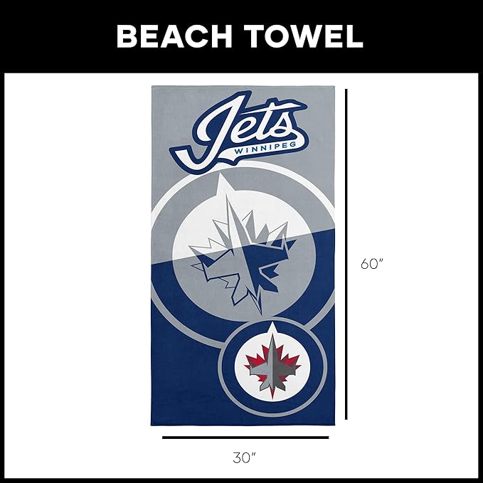 Northwest NHL Unisex-Adult Microfiber Beach Towel