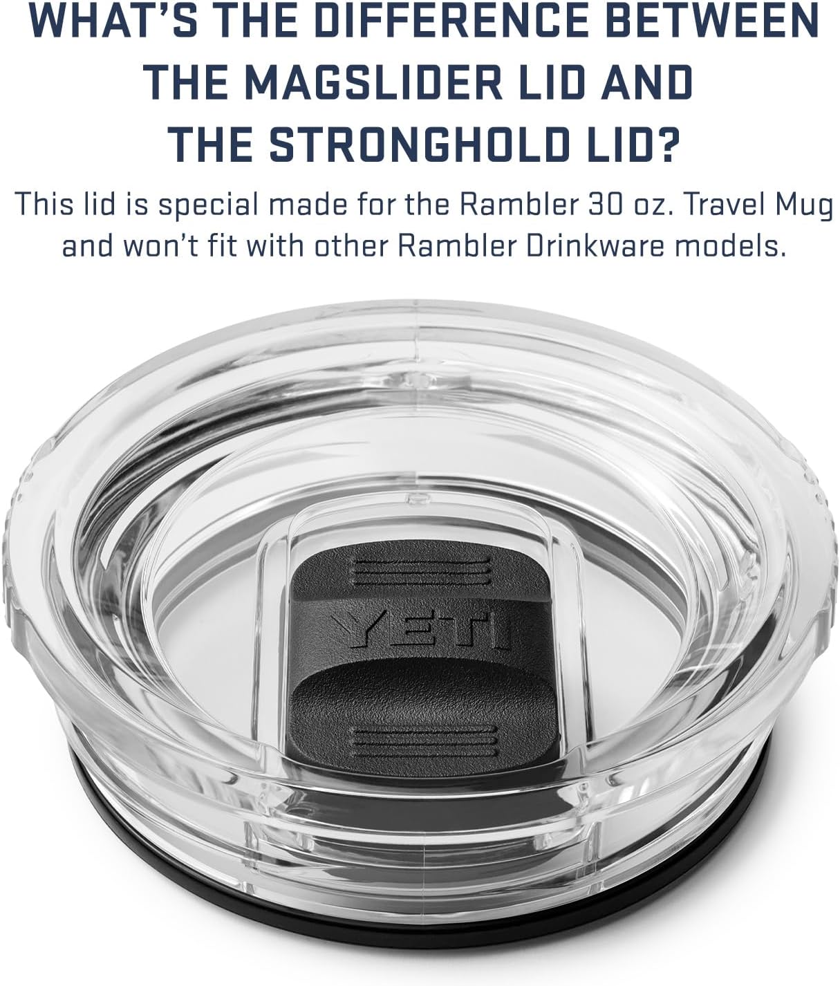 YETI Rambler 30 oz Travel Mug, Stainless Steel, Vacuum Insulated with Stronghold Lid